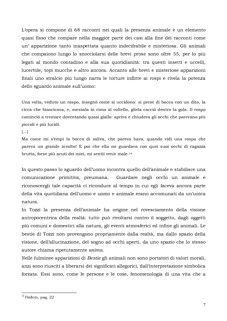 Anteprima della tesi: Il tema dell'animale nella letteratura di Tommaso Landolfi: ''La pietra lunare'' e ''Le due zittelle'', Pagina 5