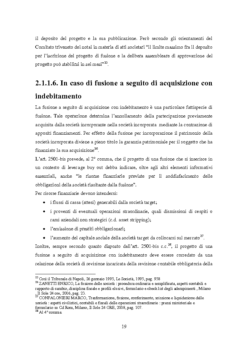 Anteprima della tesi: La retrodatabilità delle fusioni contabilizzate secondo i principi contabili internazionali, Pagina 11