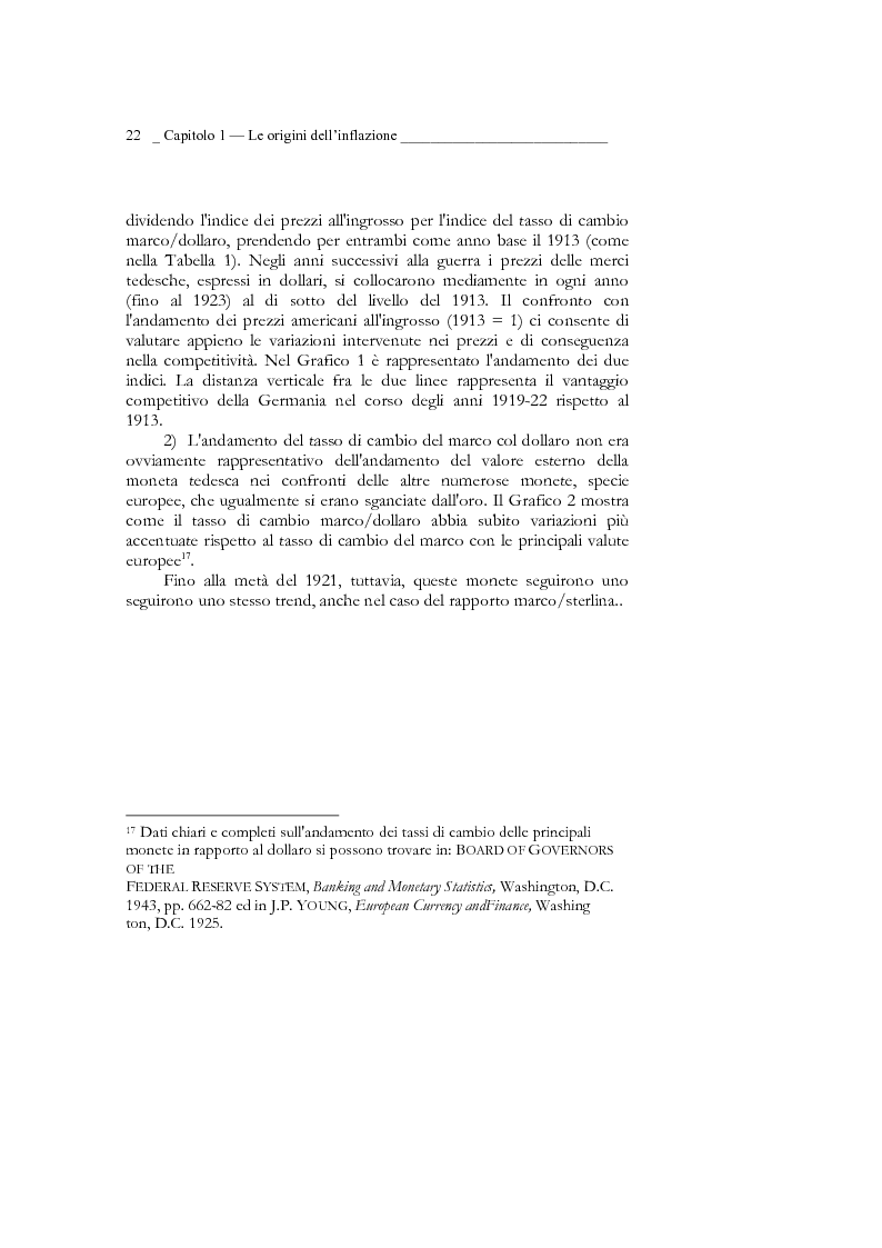 Anteprima della tesi: Inflazione tedesca dal 1914 al 1924 (periodo del 2° Reich), Pagina 12