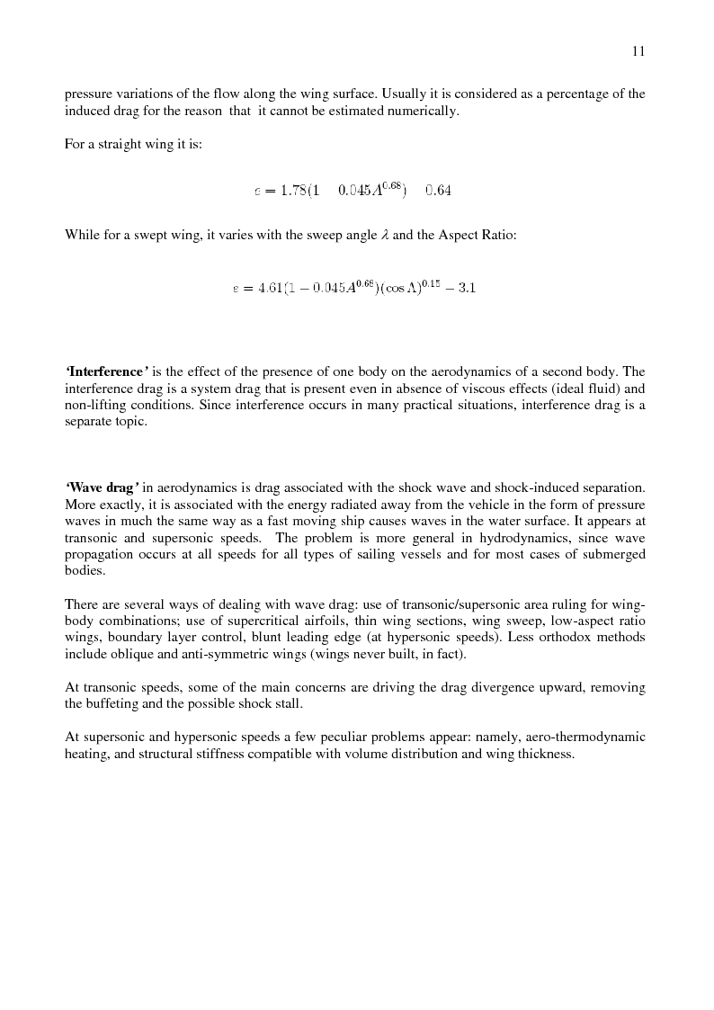 Anteprima della tesi: Variable Sweep Wings and Aerodynamic Characteristics, Pagina 7