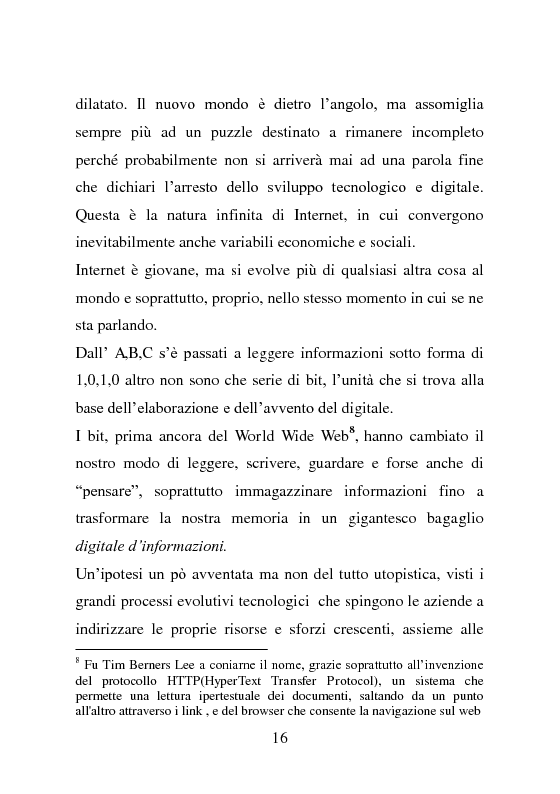 Anteprima della tesi: Contest Revolution. La creatività dei “nuovi utenti” al servizio delle aziende, Pagina 10