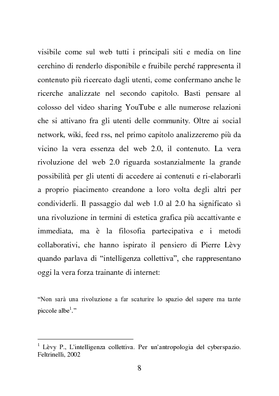 Anteprima della tesi: Contest Revolution. La creatività dei “nuovi utenti” al servizio delle aziende, Pagina 2