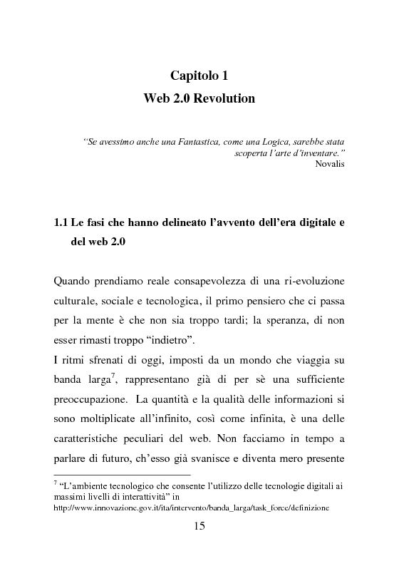 Anteprima della tesi: Contest Revolution. La creatività dei “nuovi utenti” al servizio delle aziende, Pagina 9