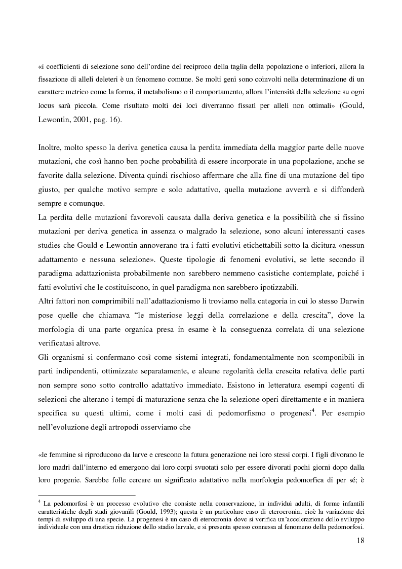 Estratto dalla tesi: Naturalizzazioni e forme di biopolitica. Evoluzionismi, natura umana e suoi processi di politicizzazione.