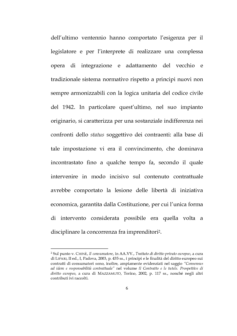Anteprima della tesi: La vendita dei beni di consumo, Pagina 3