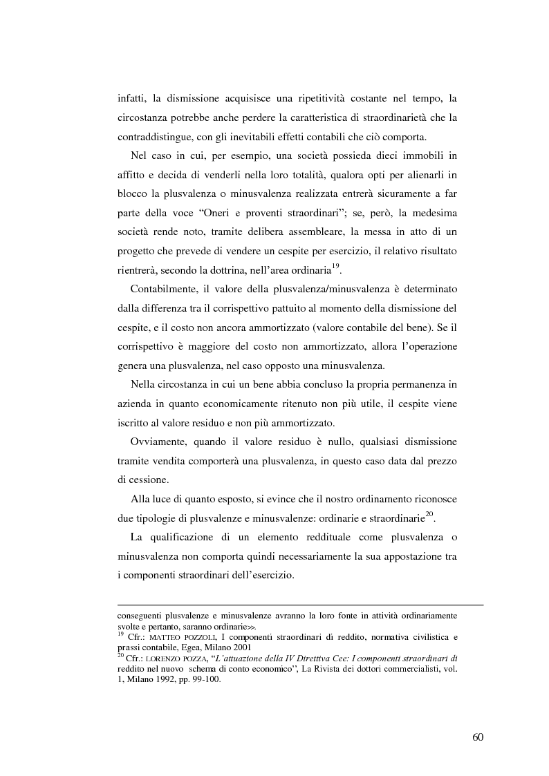 Anteprima della tesi: I componenti straordinari di reddito nell'informativa di bilancio, Pagina 12