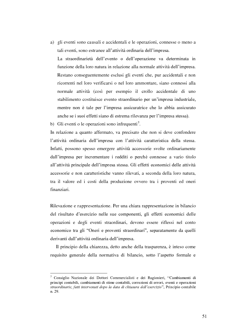 Anteprima della tesi: I componenti straordinari di reddito nell'informativa di bilancio, Pagina 3