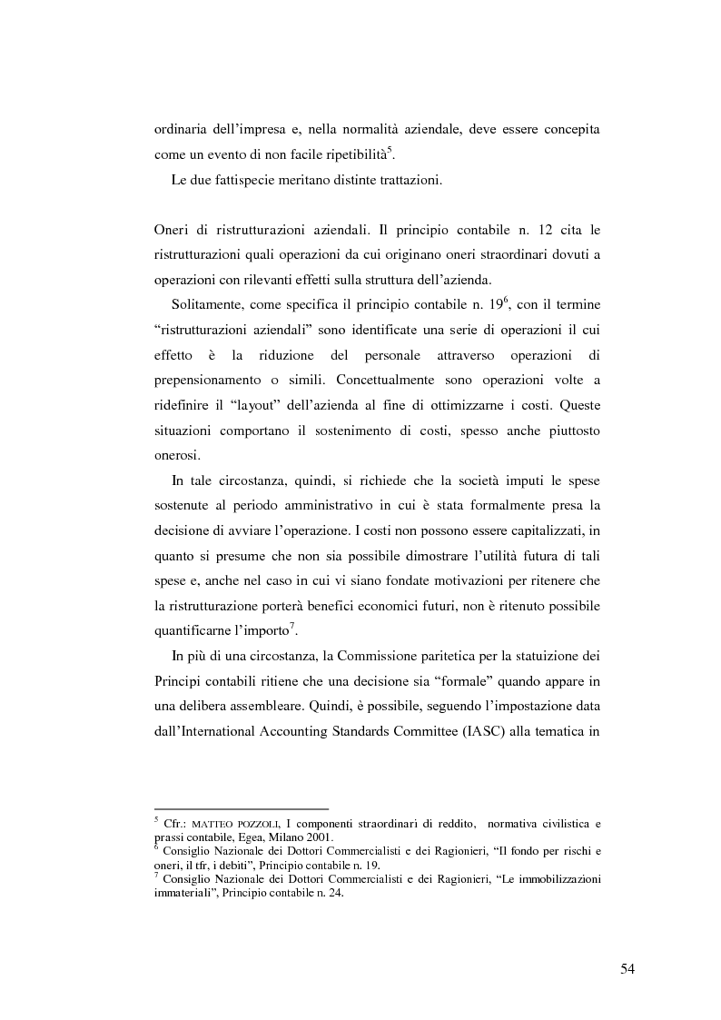 Anteprima della tesi: I componenti straordinari di reddito nell'informativa di bilancio, Pagina 6