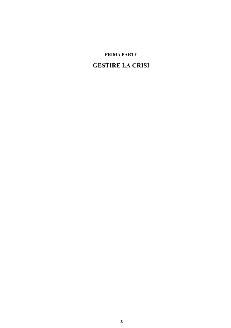 Anteprima della tesi: Crisi d'impresa: il ruolo della gestione finanziaria nella ristrutturazione. Il caso di una P.M.I. italiana, Pagina 5