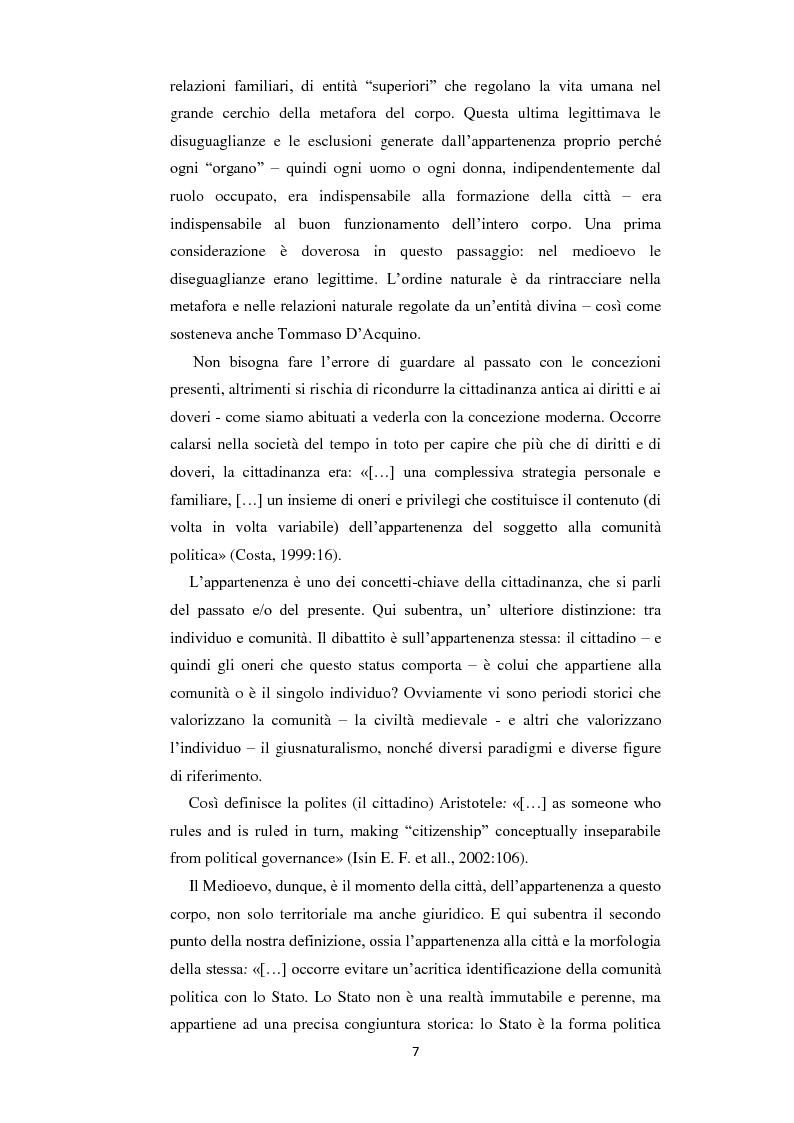 Anteprima della tesi: Cittadinanza, politiche sociali e omosessualità: evoluzioni e prospettive, Pagina 11