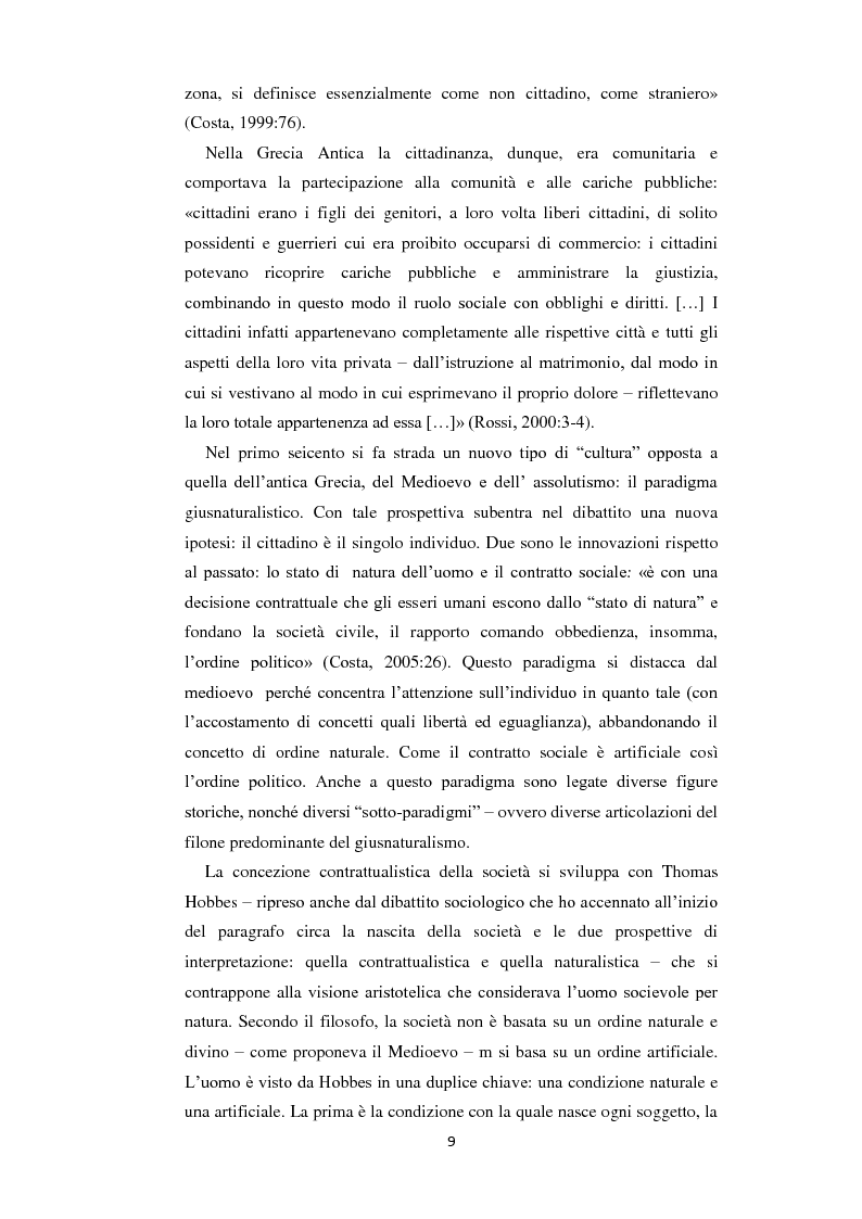 Anteprima della tesi: Cittadinanza, politiche sociali e omosessualità: evoluzioni e prospettive, Pagina 13