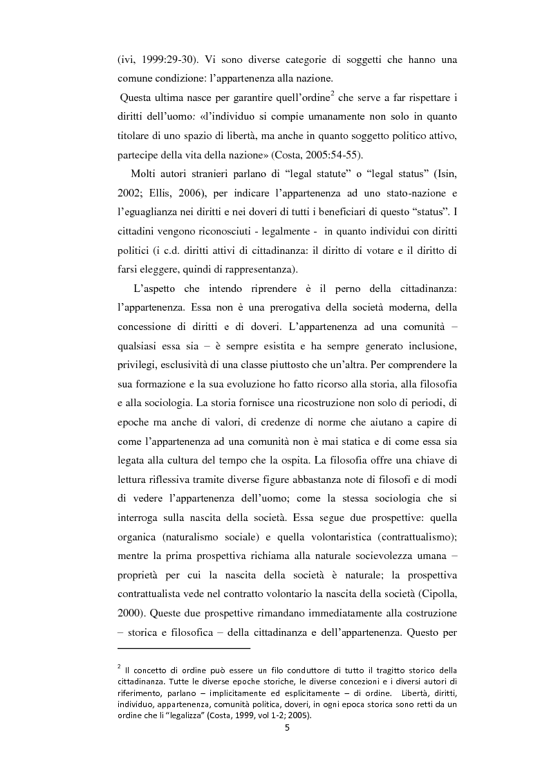 Anteprima della tesi: Cittadinanza, politiche sociali e omosessualità: evoluzioni e prospettive, Pagina 9