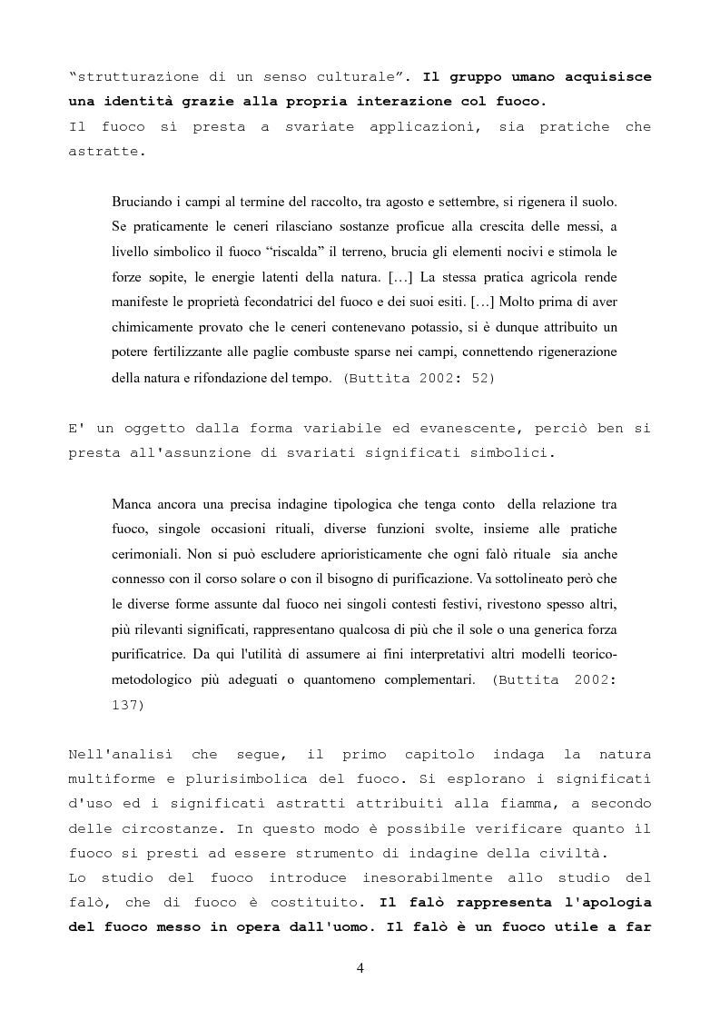 Anteprima della tesi: Antropologia del falò come evento spettacolare, Pagina 3