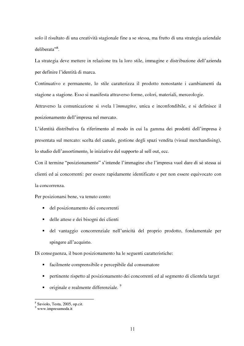 Anteprima della tesi: Dalle idee alle collezioni: il vintage approda da Marina Yachting e l'organizzazione dell'ufficio prodotto, Pagina 4