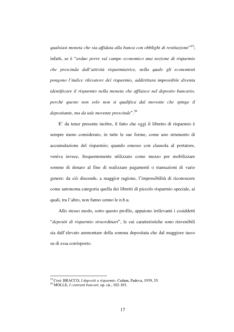 Anteprima della tesi: I libretti di deposito a risparmio, Pagina 10