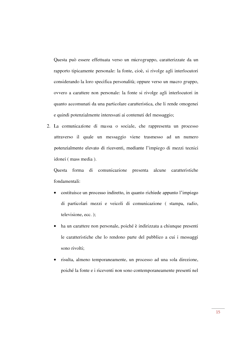 Anteprima della tesi: Web 2.0 e i nuovi strumenti di comunicazione interna aziendale, Pagina 15