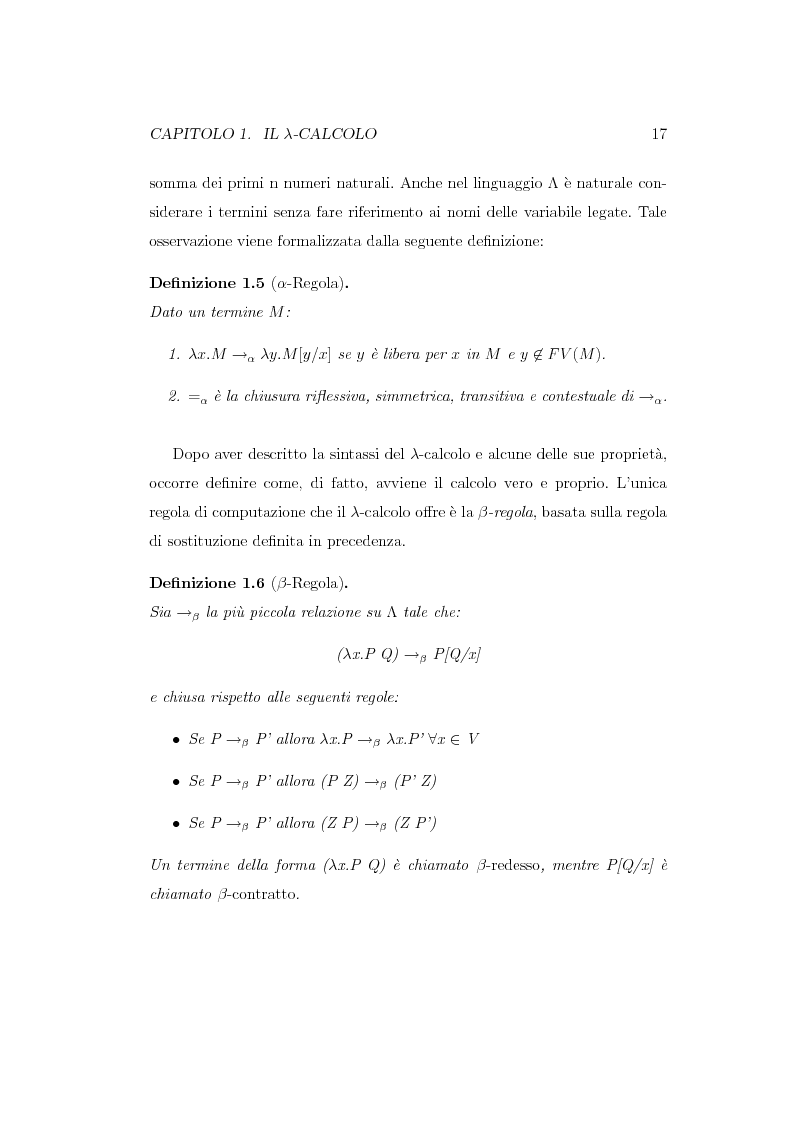 Anteprima della tesi: Una macchina di riduzione per il λ-calcolo con valutazione dei costi, Pagina 8