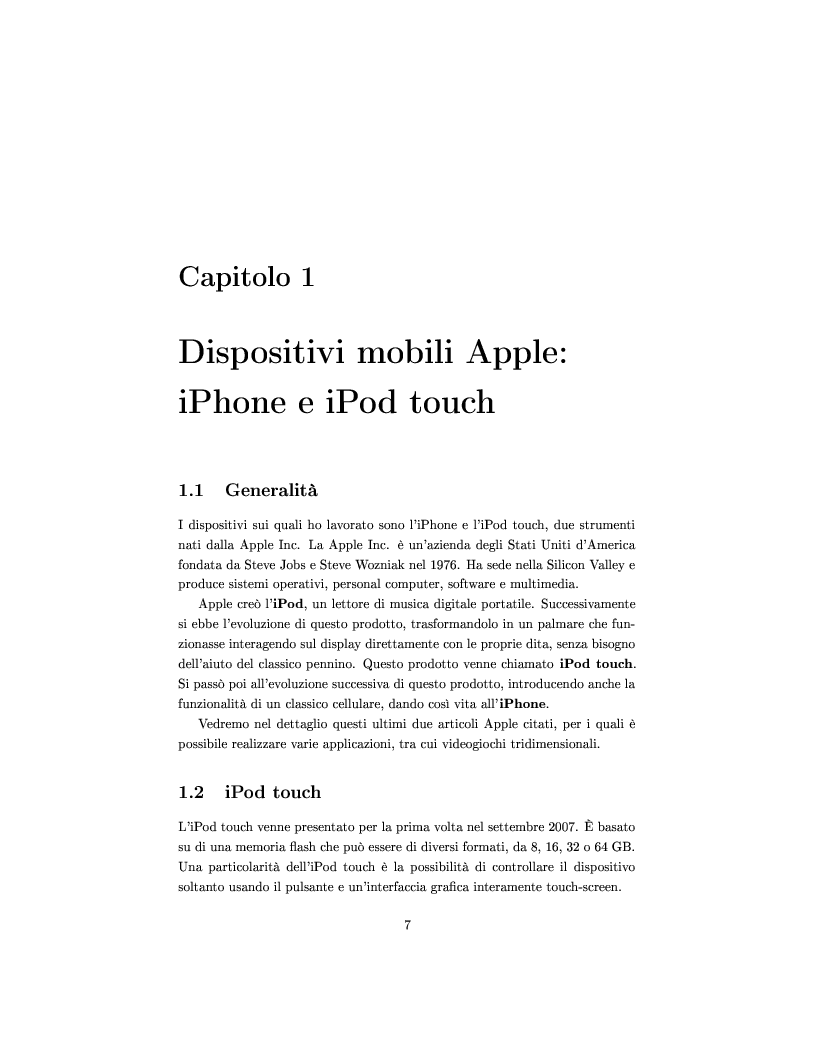 Anteprima della tesi: SIO2 Interactive, 3D game engine per la progettazione di un videogame per dispositivi mobili Apple, Pagina 4
