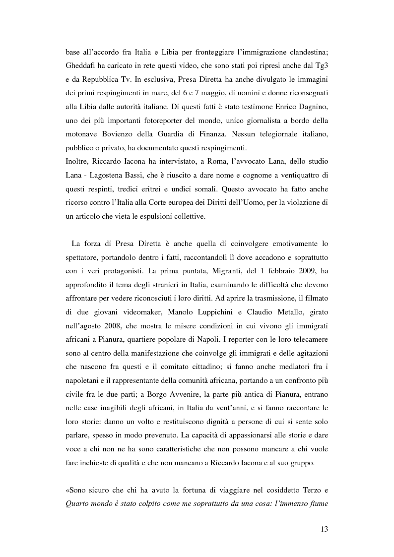 Anteprima della tesi: Forme e linguaggi dell'inchiesta televisiva, Pagina 2