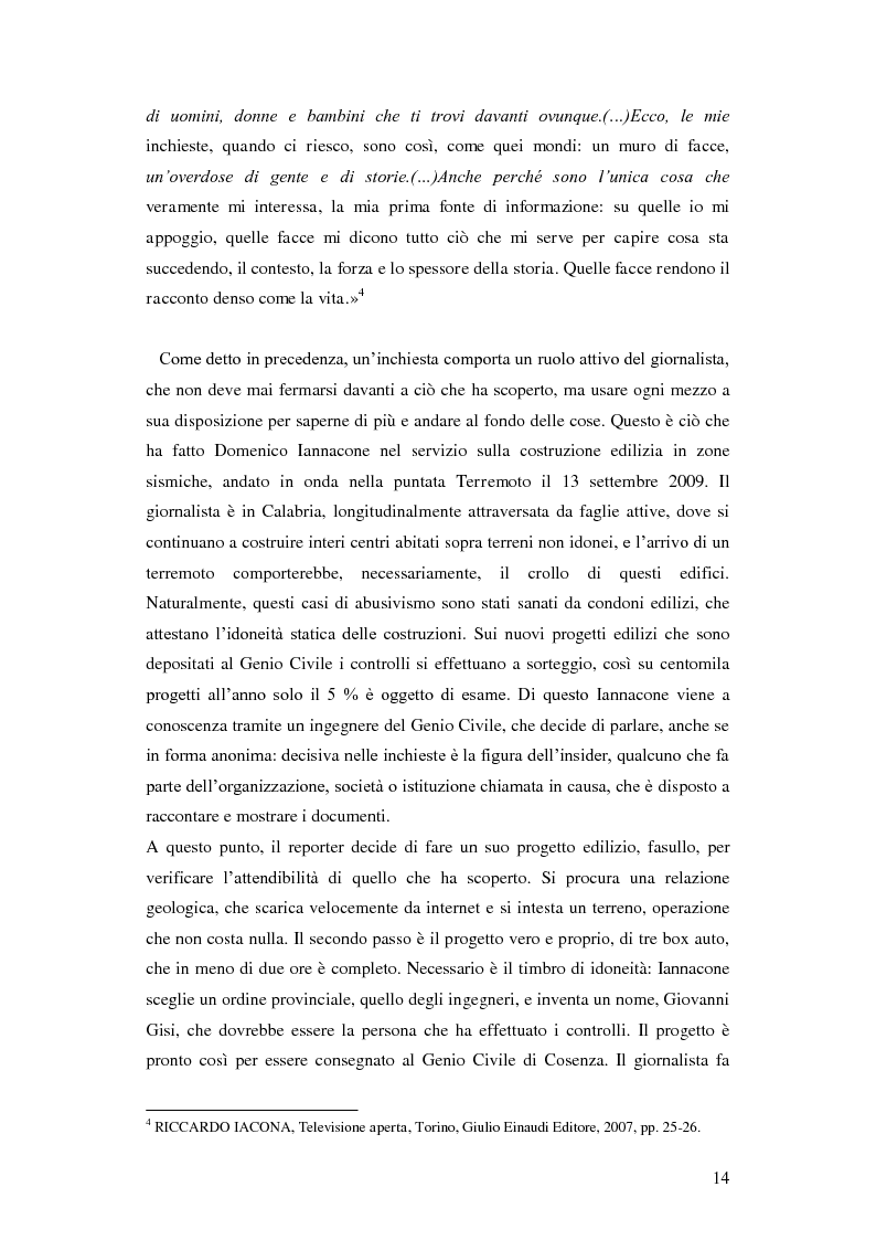 Anteprima della tesi: Forme e linguaggi dell'inchiesta televisiva, Pagina 3