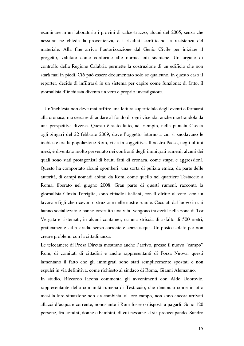Anteprima della tesi: Forme e linguaggi dell'inchiesta televisiva, Pagina 4