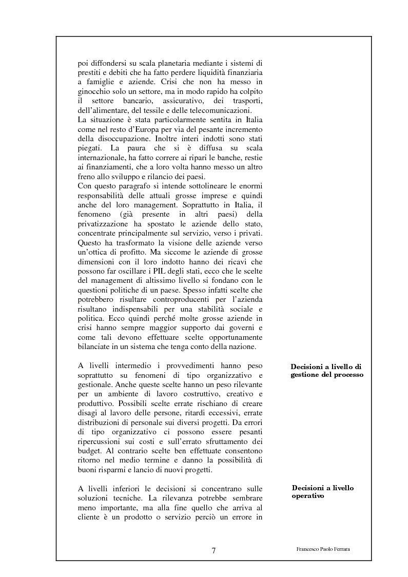 Anteprima della tesi: Il miglioramento continuo dei processi: un caso di studio (la catena di fornitura della UNICEF), Pagina 6