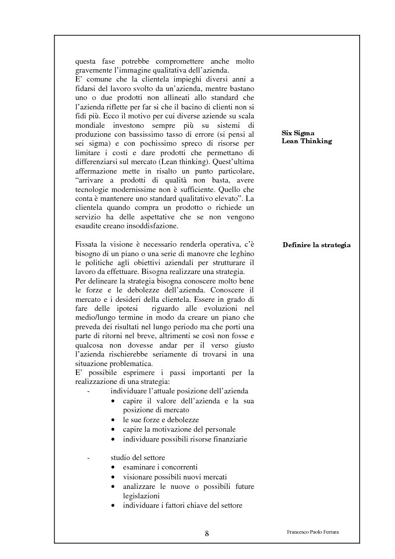 Anteprima della tesi: Il miglioramento continuo dei processi: un caso di studio (la catena di fornitura della UNICEF), Pagina 7
