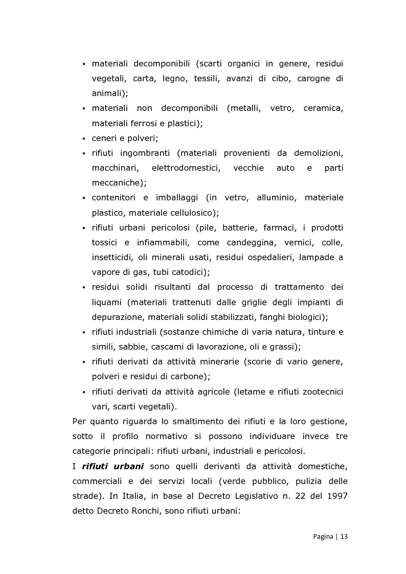 Anteprima della tesi: Rifiuti: strategie di comunicazione per gestire un tema sensibile, il caso Acerra, Pagina 3