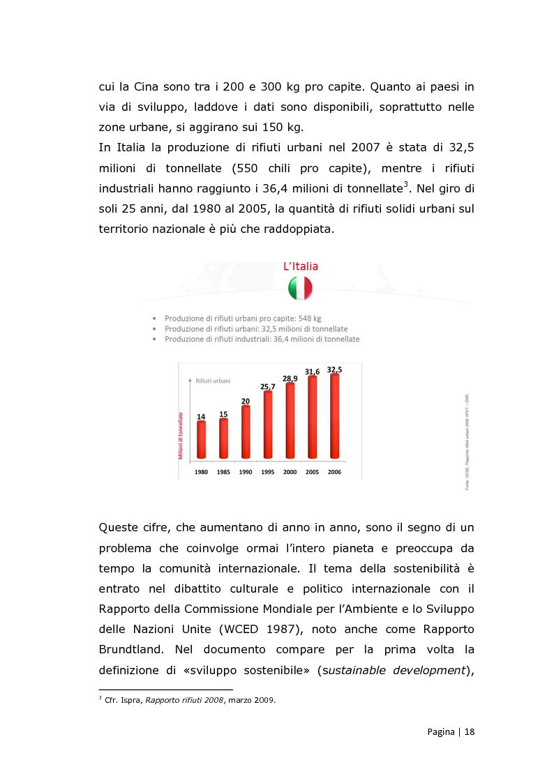 Anteprima della tesi: Rifiuti: strategie di comunicazione per gestire un tema sensibile, il caso Acerra, Pagina 8