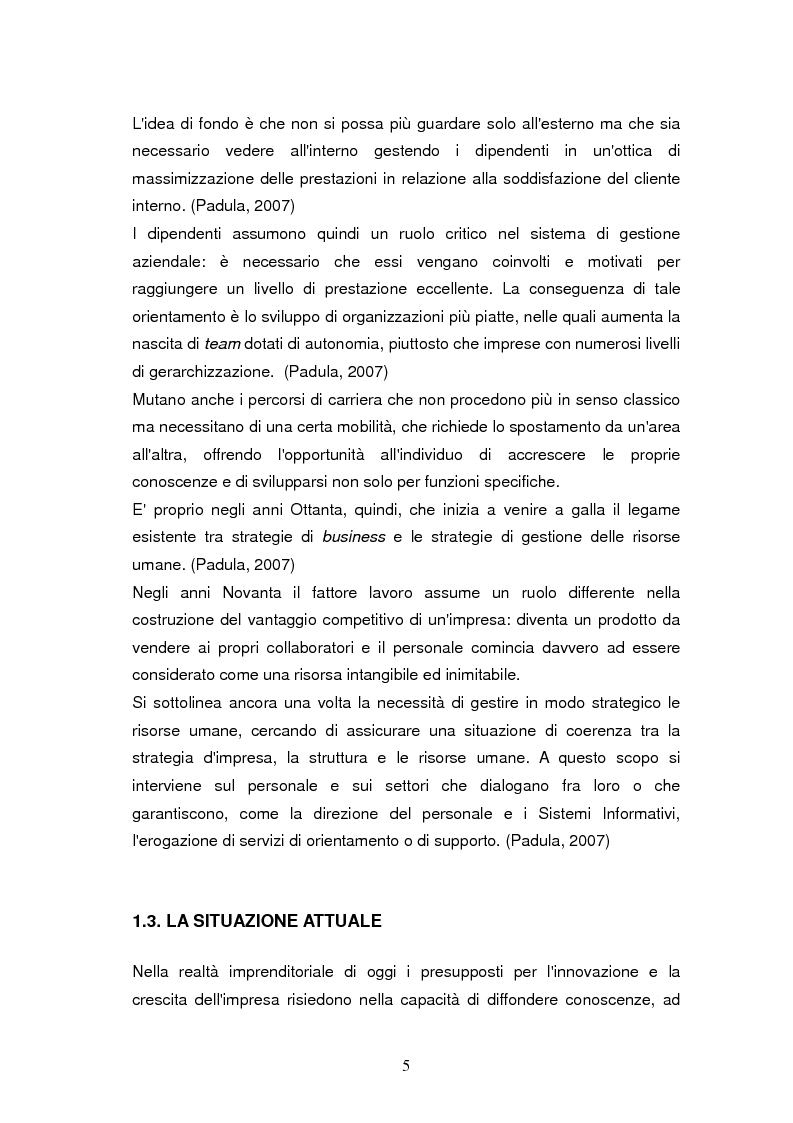 Anteprima della tesi: L'influenza del clima organizzativo sulle performance aziendali, Pagina 3