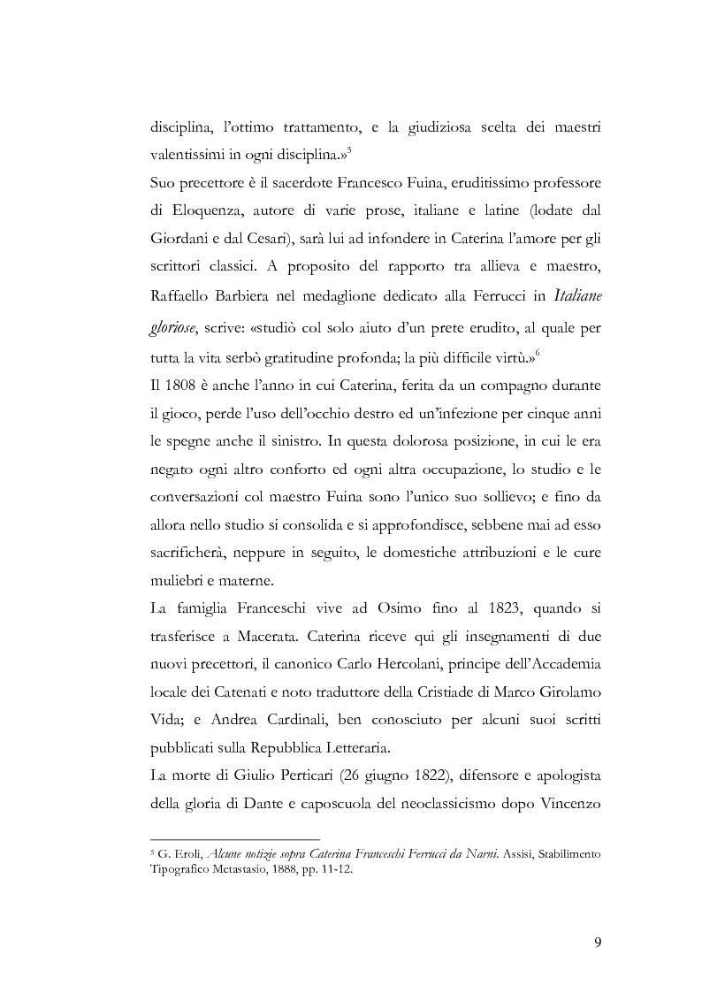 Anteprima della tesi: Caterina Franceschi Ferrucci, Pagina 3