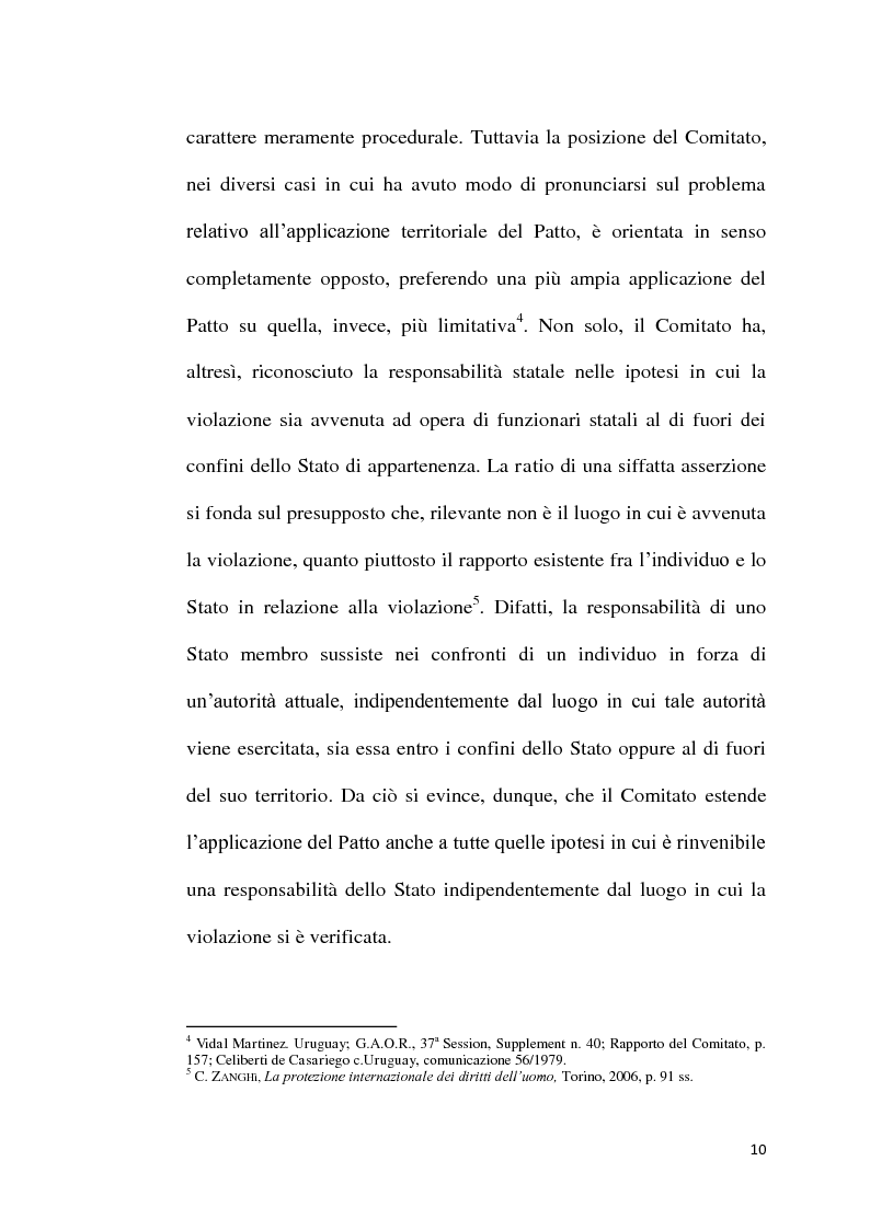 Anteprima della tesi: Il Patto sui diritti civili e politici e i diritti inderogabili, Pagina 6