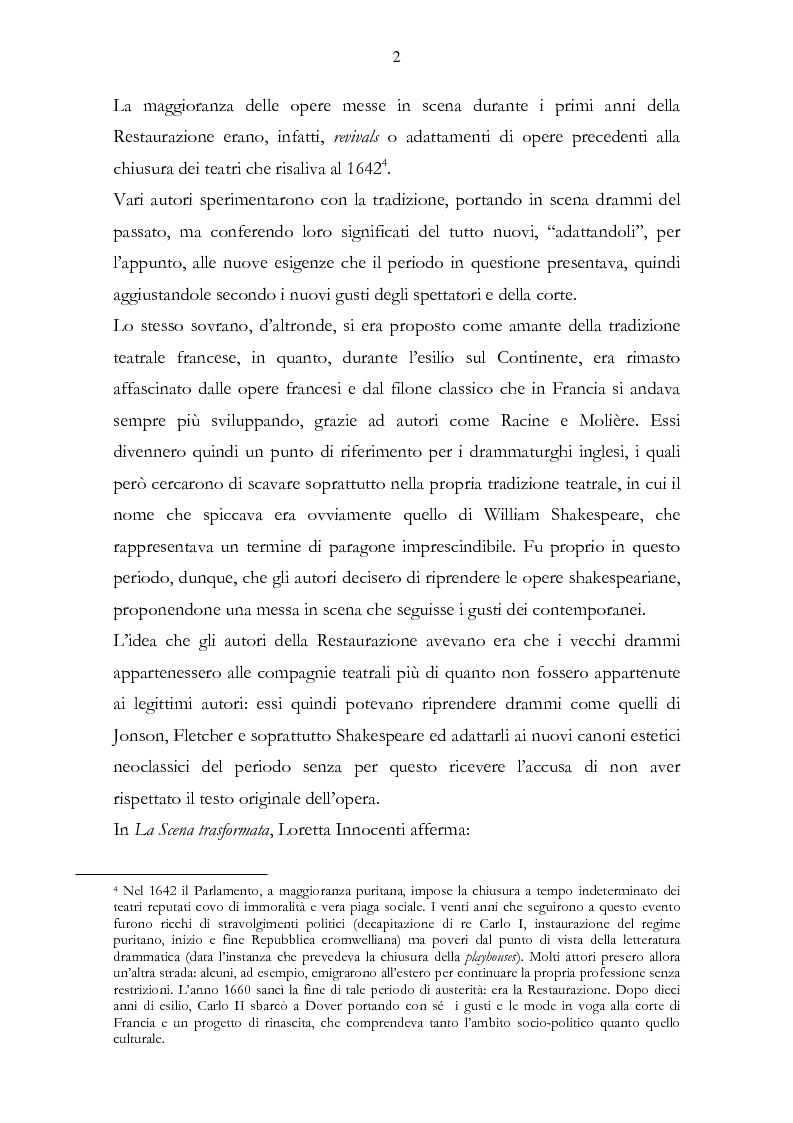 Anteprima della tesi: The History and Fall of Caius Marius e il suo antecedente Shakespeariano, Pagina 2