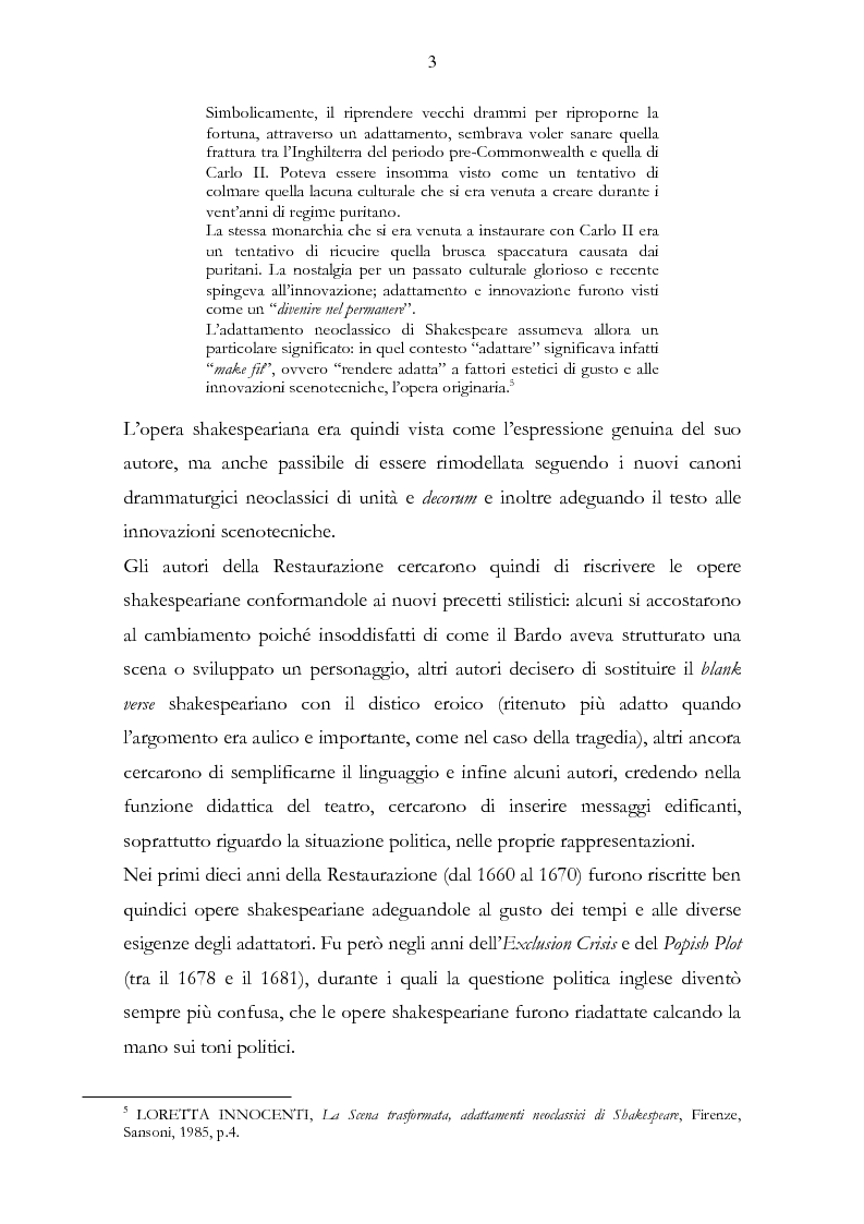 Anteprima della tesi: The History and Fall of Caius Marius e il suo antecedente Shakespeariano, Pagina 3
