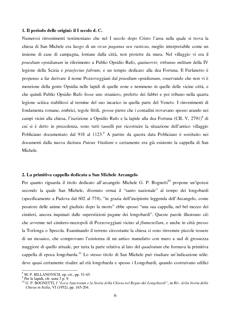 Anteprima della tesi: Pitture murali dell'Oratorio di Pozzoveggiani, Pagina 6