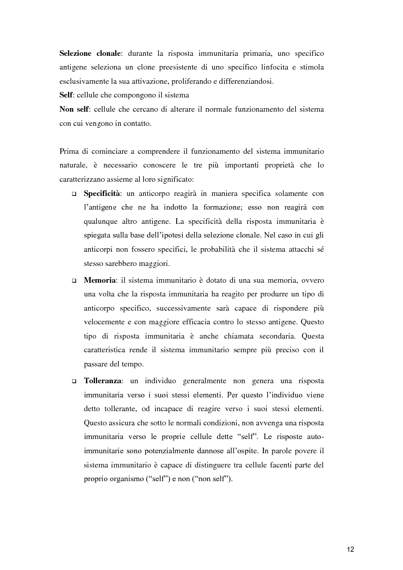 Anteprima della tesi: Il paradigma immunitario nella progettazione di sistemi dependable, Pagina 2