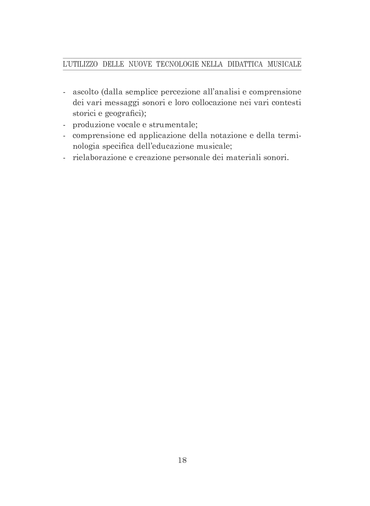 Anteprima della tesi: L'utilizzo delle nuove tecnologie nella didattica musicale, Pagina 10