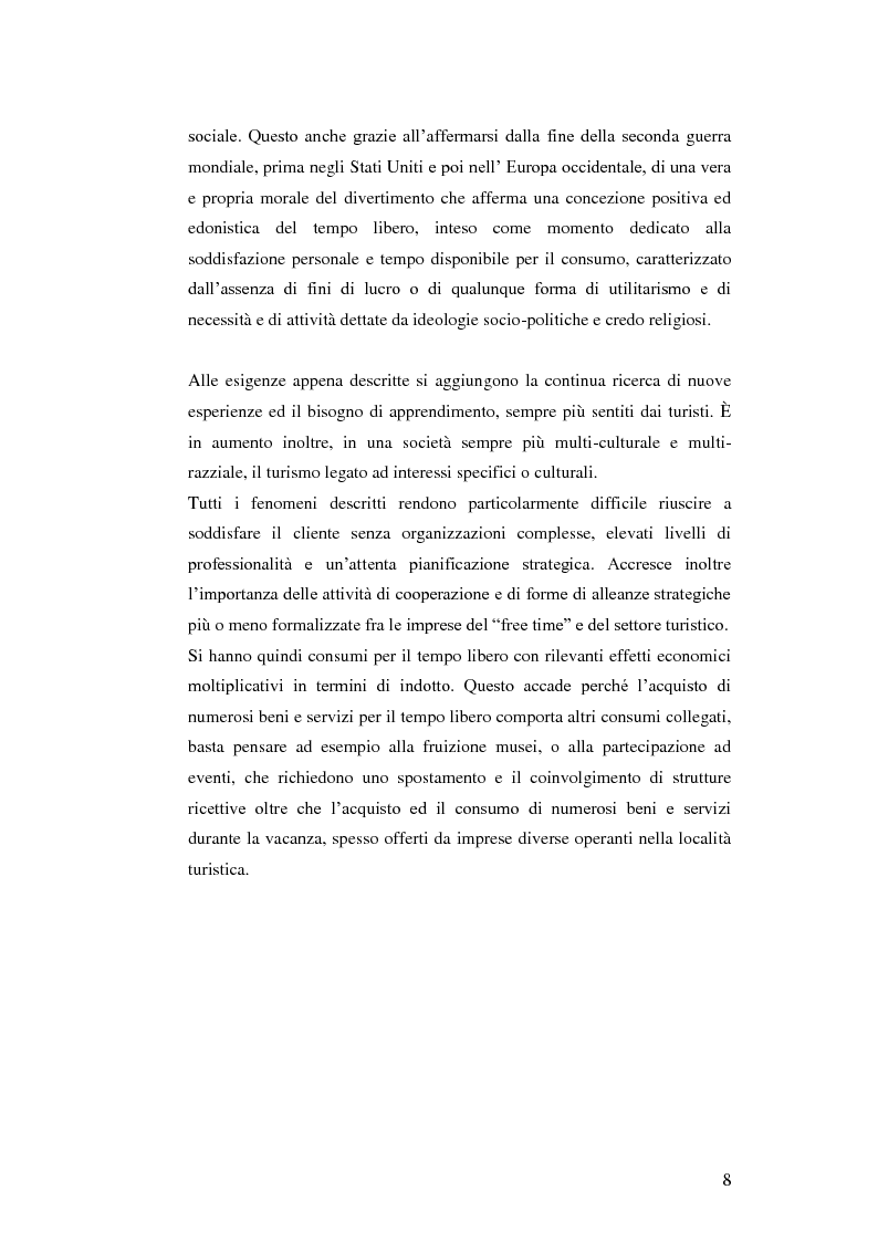 Anteprima della tesi: Le nuove frontiere del turismo industriale: la ''motor valley'' zona di eccellenza italiana, Pagina 3