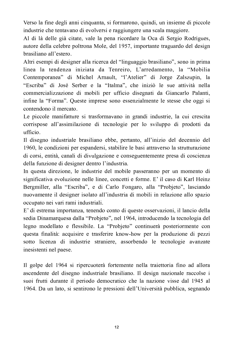 Anteprima della tesi: Disegno industriale senza industria. La figura del designer imprenditore nel Brasile del XX secolo, Pagina 11
