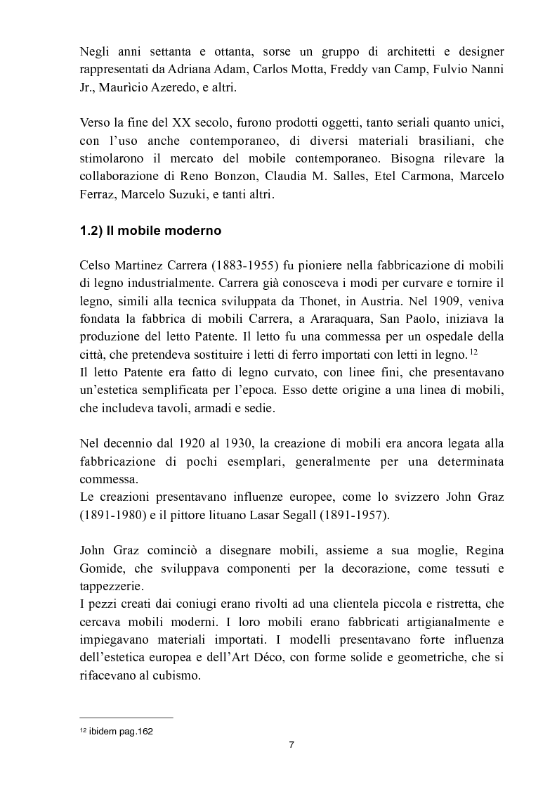 Anteprima della tesi: Disegno industriale senza industria. La figura del designer imprenditore nel Brasile del XX secolo, Pagina 6