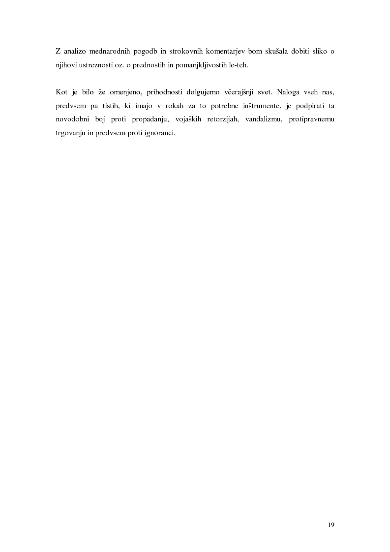 Anteprima della tesi: Mednarodno pravno varstvo kulturne dediščine, Pagina 3