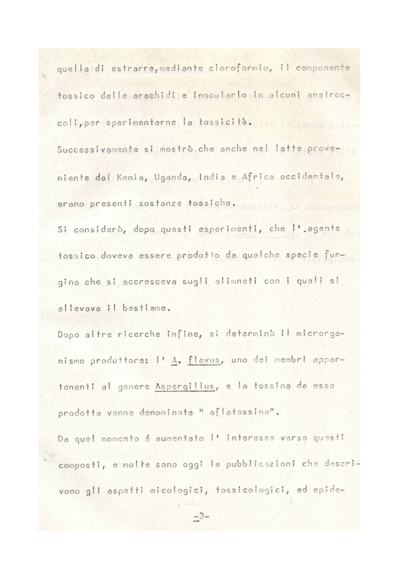 Anteprima della tesi: Le Micotossine del genere Aspergillus, Pagina 4