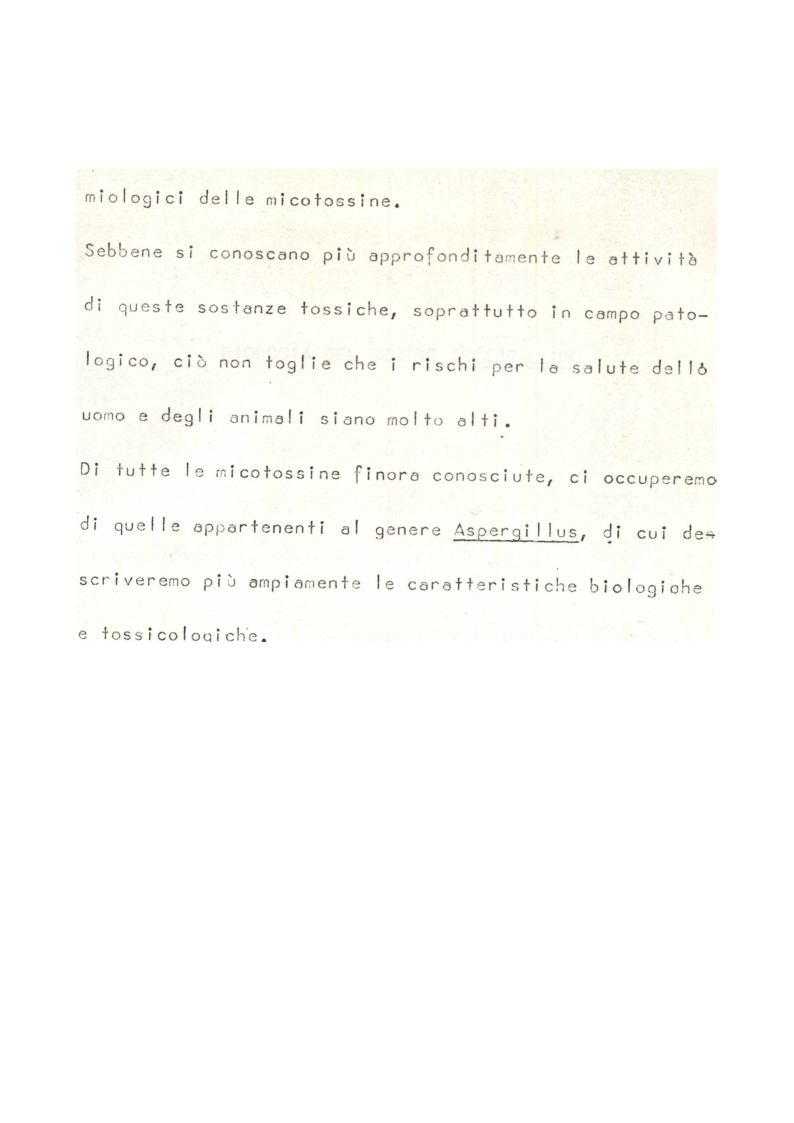 Anteprima della tesi: Le Micotossine del genere Aspergillus, Pagina 5