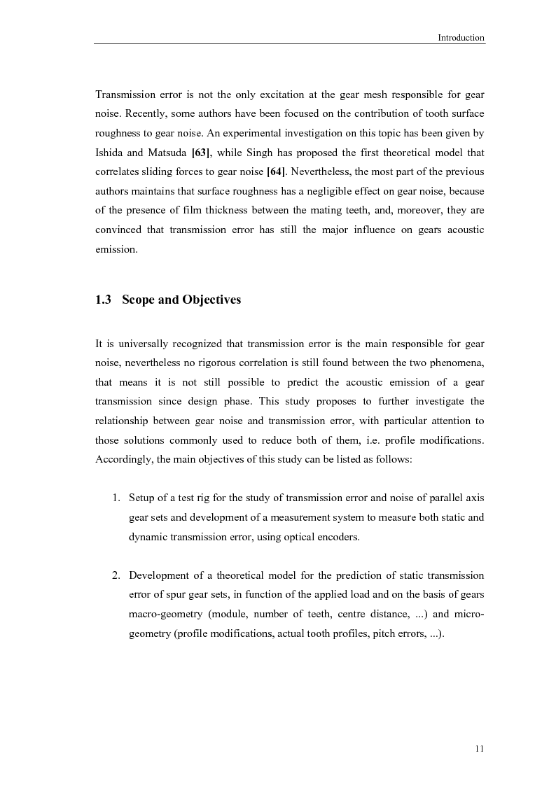 Anteprima della tesi: Influence of Profile Modifications on Transmission Error and Noise of Spur Gears, Pagina 11