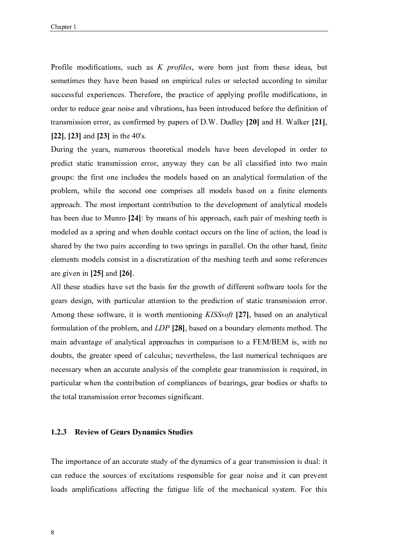 Anteprima della tesi: Influence of Profile Modifications on Transmission Error and Noise of Spur Gears, Pagina 8