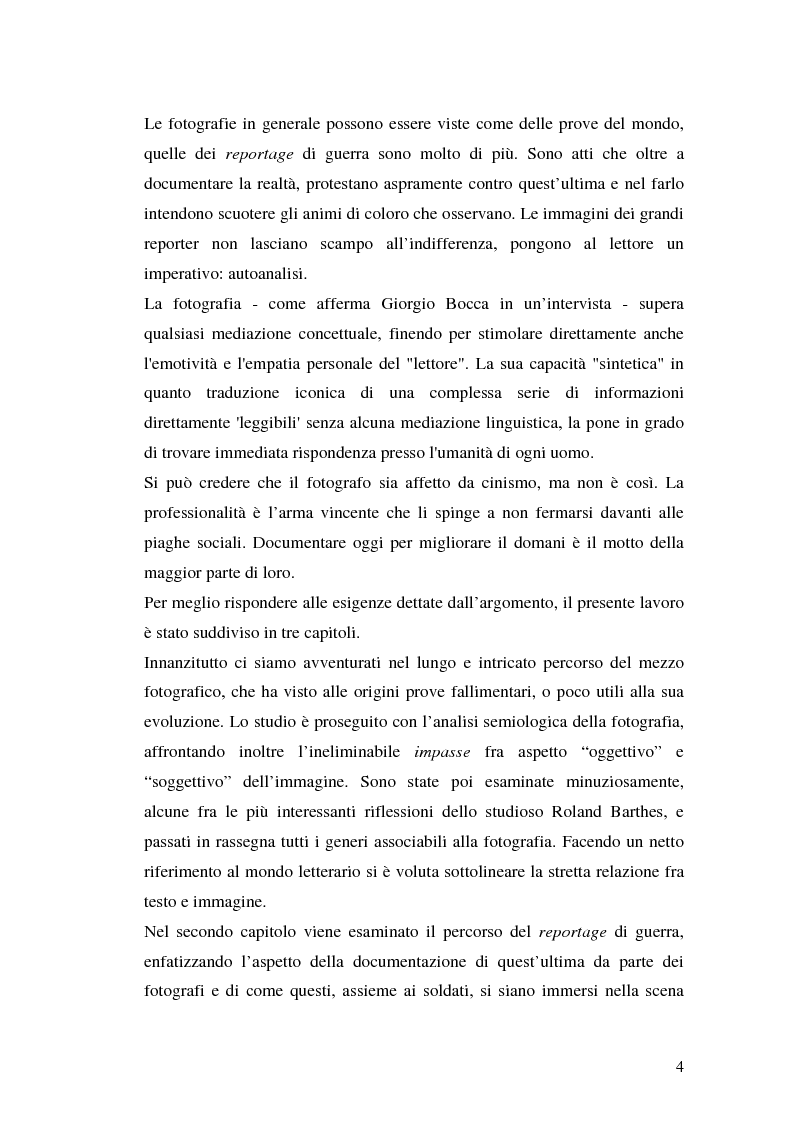 Anteprima della tesi: Da Capa a Nachtwey: il reportage di guerra come strumento di comunicazione, Pagina 2