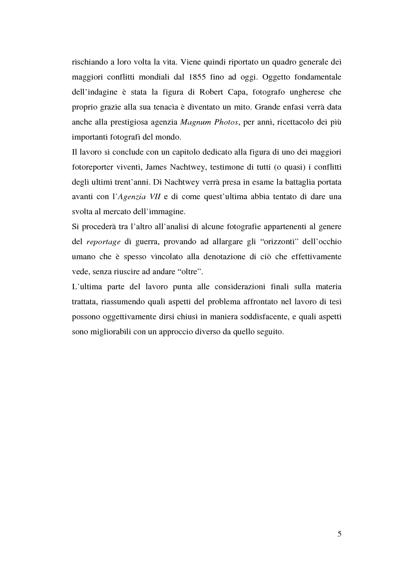 Anteprima della tesi: Da Capa a Nachtwey: il reportage di guerra come strumento di comunicazione, Pagina 3
