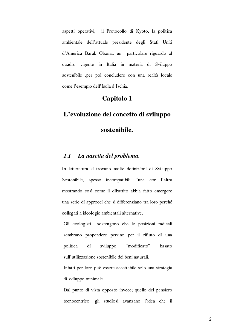 Anteprima della tesi: La tutela dell'ambiente come risorsa economica: un confronto tra realtà internazionali e realtà locali, Pagina 2