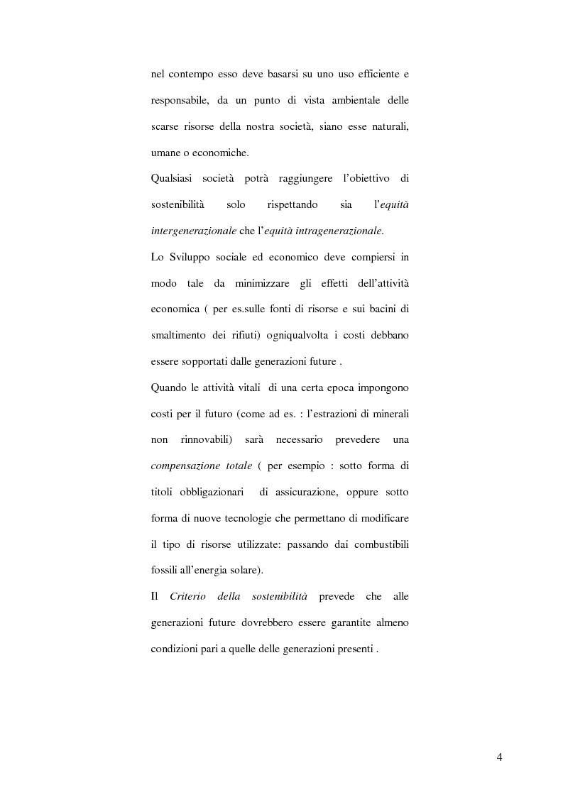 Anteprima della tesi: La tutela dell'ambiente come risorsa economica: un confronto tra realtà internazionali e realtà locali, Pagina 4