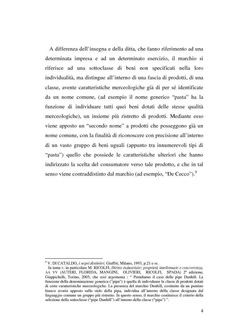 Anteprima della tesi: La contraffazione del marchio: effetti lesivi e tutela giuridica per una efficace strategia di contrasto, Pagina 9